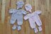 P76 Dolls Bodysuit, Bootees and Hat