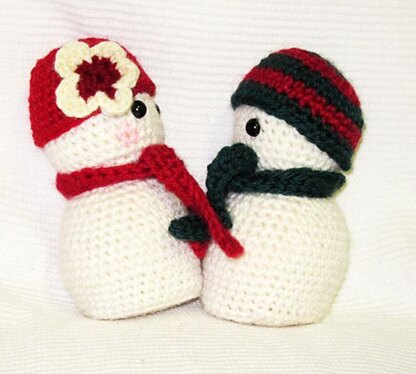 Santa, Mrs Claus and Christmas Elf Amigurumi