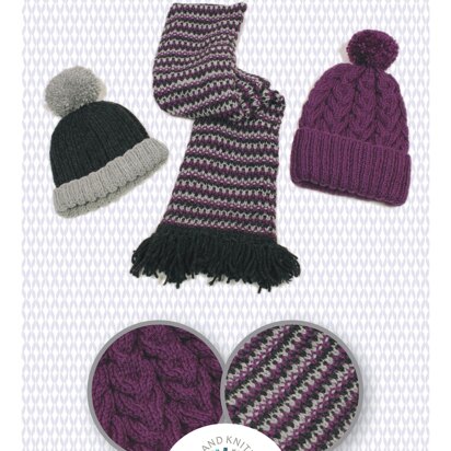 UKHKA 152 Pompom Hat - UKHKA152pdf - Downloadable PDF