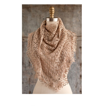 Sandalo Shawl in Manos del Uruguay Silk Blend Fino - 2013W