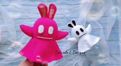 Halloween ghost Bunny amigurumi