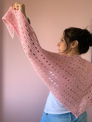 Furrow & Flourish: Crochet shawl pattern - Dora Does