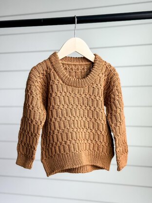 The Crisscross Ribbed Sweater, Child