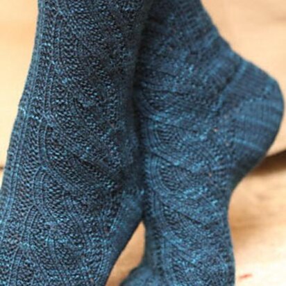 Swirl socks