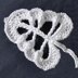 Angel Irish crochet napkin