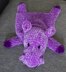 Crochet Pattern Happy Hippo Cuddle Cloth -The Cozy Companion