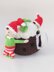 Elves and Christmas Pudding Tea Cosy