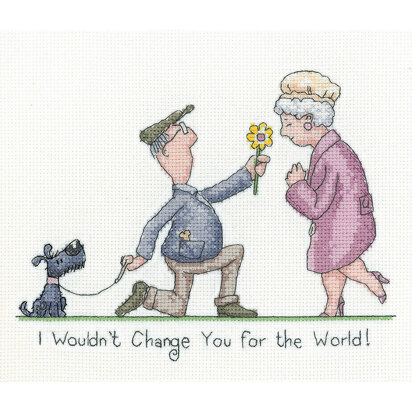 Heritage I Wouldn't Change You Cross Stitch Kit