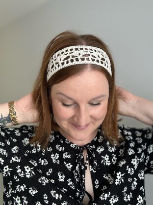 Rose Lace Headband