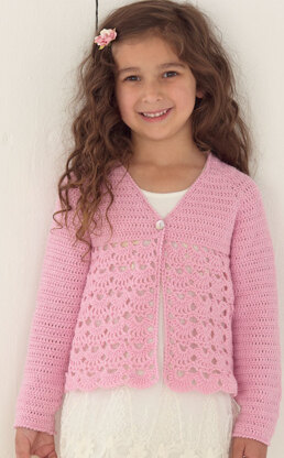 Cardigan in Sirdar Snuggly 4 Ply 50g - 4437 - Downloadable PDF