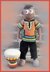 South African Badru amigurimi doll