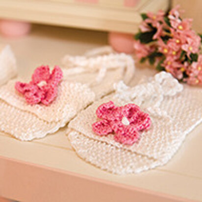 Floral Slides & Flip-Flops in Tahki Yarns Cotton Classic Lite