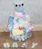 Crochet Pattern nappy cake UK & USA Terms #222