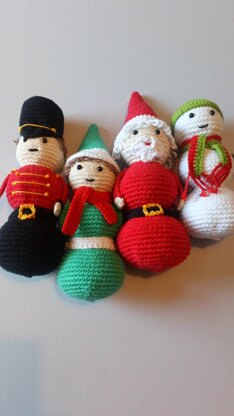 Christmas Amigurumi Set