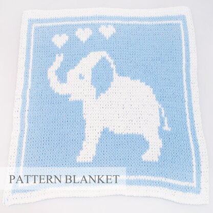 Pattern Blanket Elephant