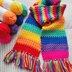 Chunky Rainbow Scarf - US Terms