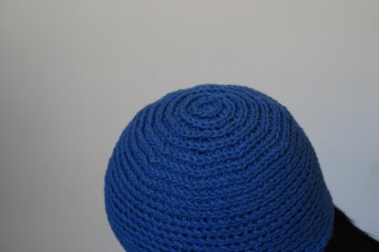 Knit stitch beanie