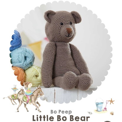 Little Bo Bear in West Yorkshire Spinners Bo Peep Luxury Baby DK - Downloadable PDF