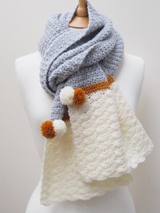 Snow Dipped Scarf