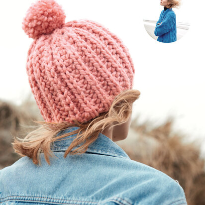 Cabled Jackets and Hat in Rico Creative Twist Super Chunky - 498 - Downloadable PDF