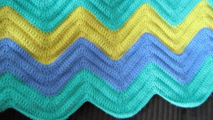 Smooth Ripple Afghan