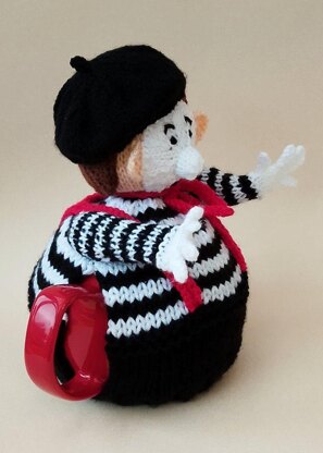 Mime Artist Tea Cosy