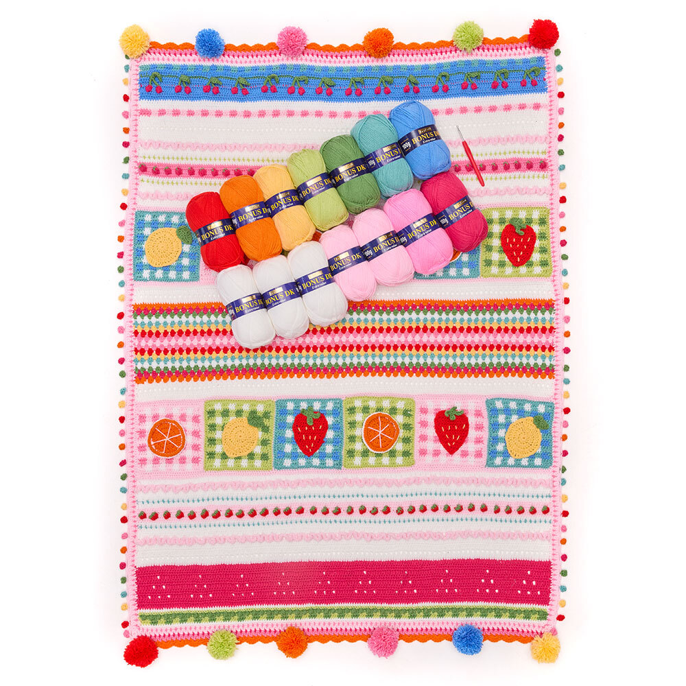 Sirdar Summer Picnic Blanket CAL - Crochet Along - view 4