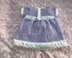 P109 Doll's Cardigan and Dress Set