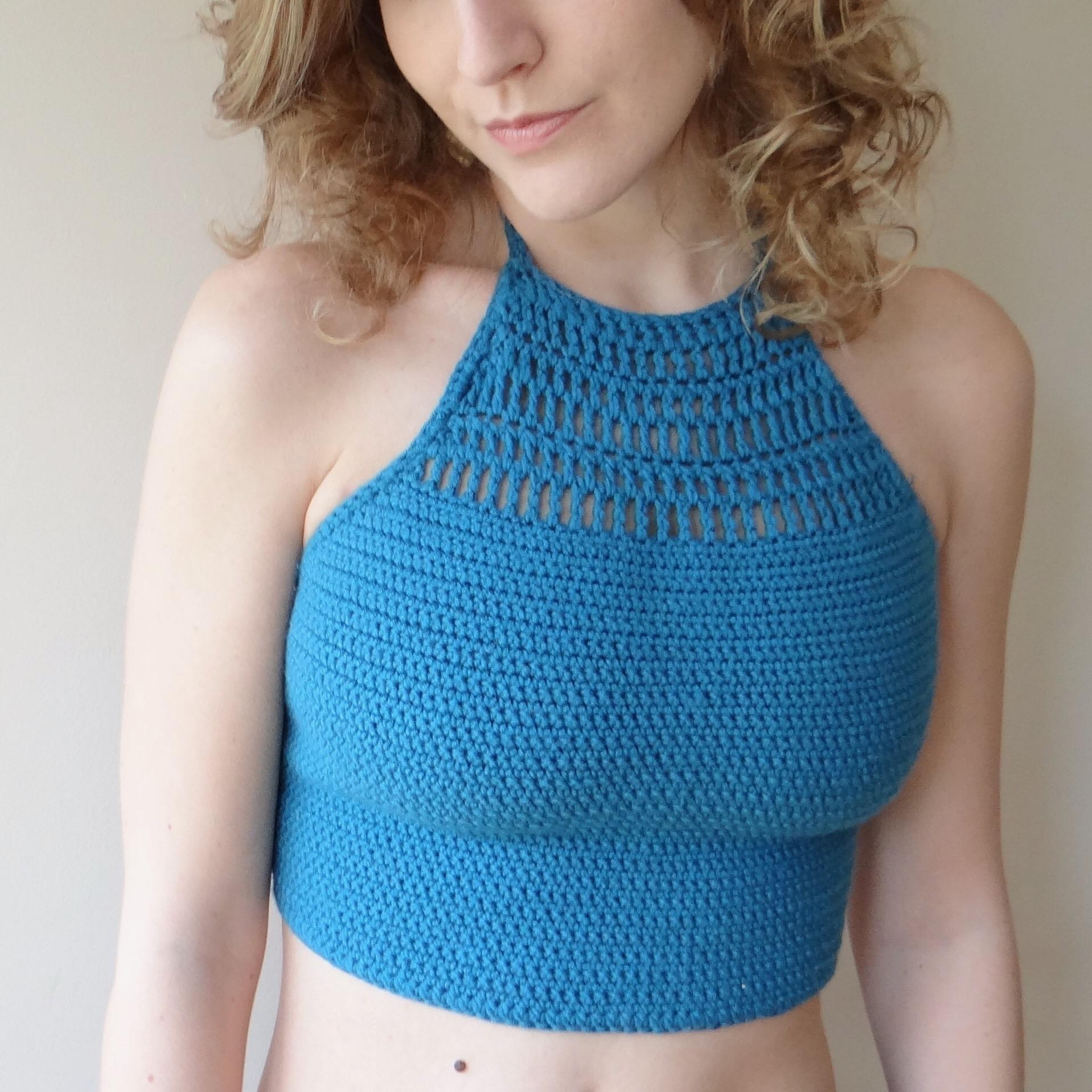 See Thru Halter Tops