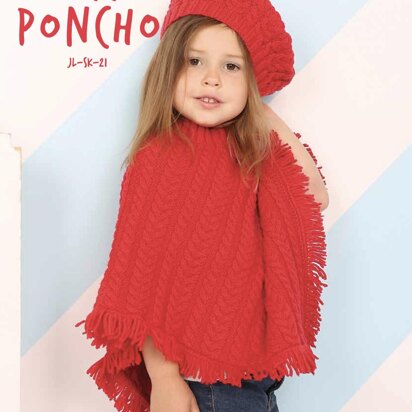 Rocco Poncho SK-21 - knitting pattern