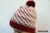 Swirly Heart Hat