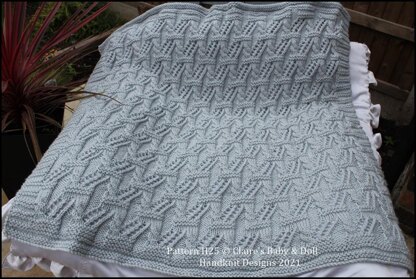 Cables and Lace Blanket