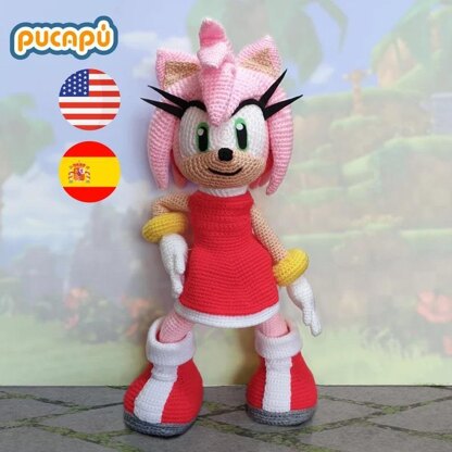 Amy Rose Amigurumi