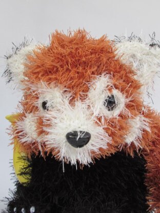 Red panda tea cosy