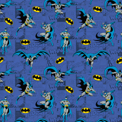 Licensed - Batman Comics Blau