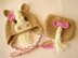 Horse Baby Hat and Diaper Cover