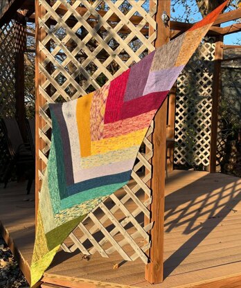 Logamancy (Advent Mystery Shawl KAL 2024)