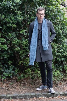 Faux Seam Scarf