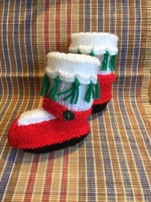 1st Christmas Bootie