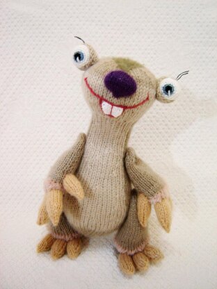 Knitted Sloth