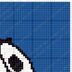 Felix The Cat Portrait Baby Throw Blanket C2C CROCHET PATTERN