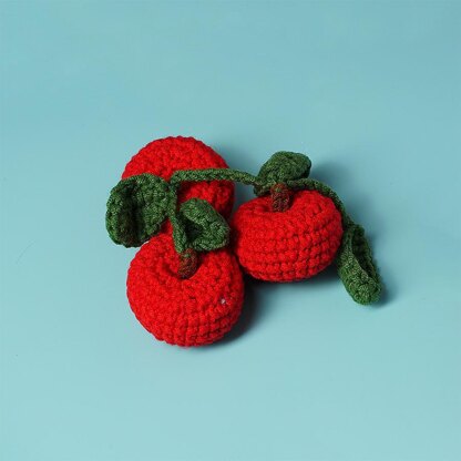 Apple Fruit Car Hanging Crochet