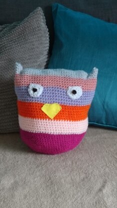 April the Owl pillow