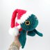 Amigurumi turtle Christmas