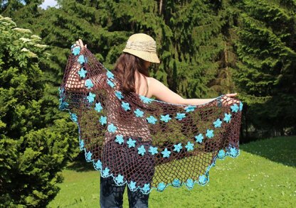 Fairy Violet Shawl