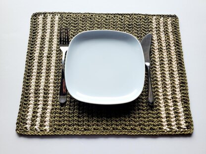 Crossed Stitch Placemat