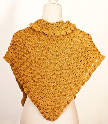 Ruffle Shawl