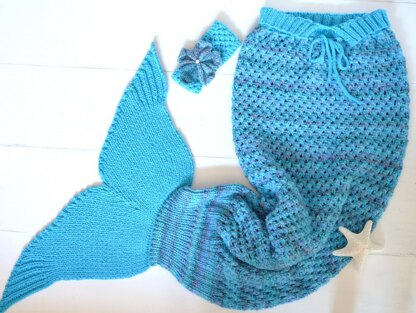 Adult Mermaid Tail Blanket