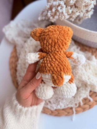 Plush Corgi toy