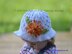 Aster Flower Panama Hat